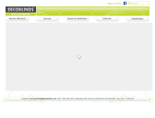 Tablet Screenshot of decoblindscr.com